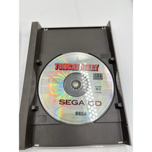 Sega Genesis CD Tomcat Alley, Complete w/ Manual - Picture 5 of 9